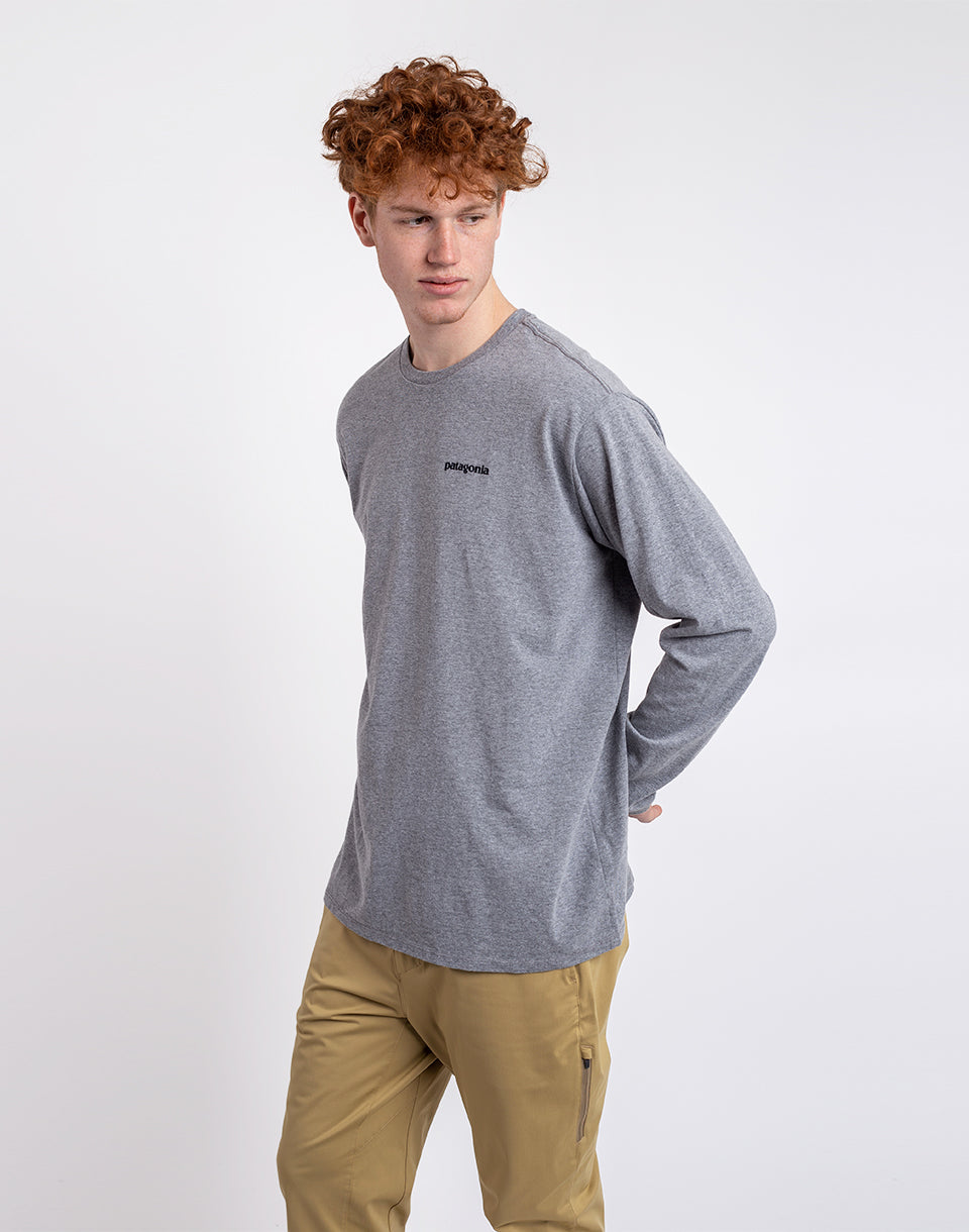 T-shirt responsable L/S P-6 Logo pour hommes
