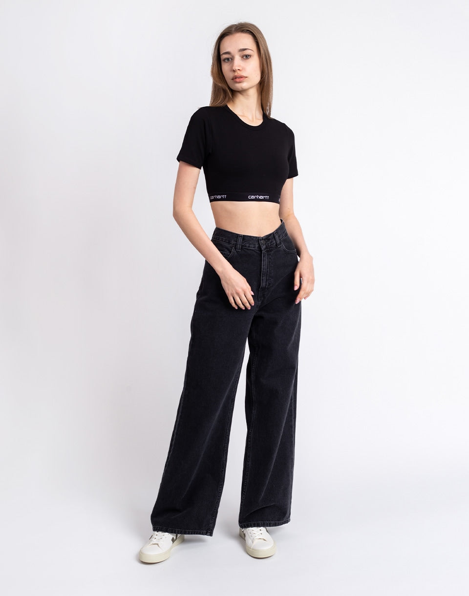 W 'script crop top