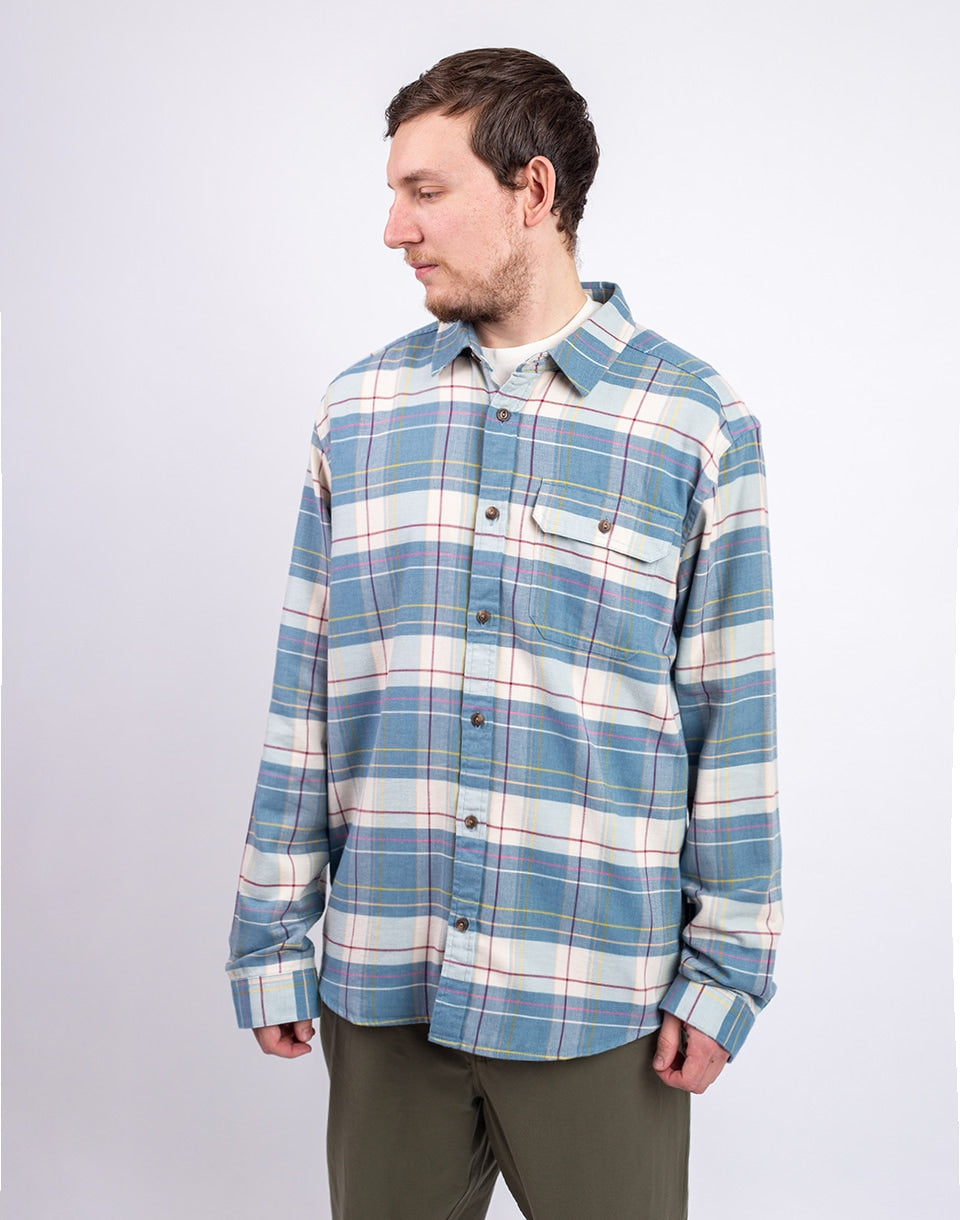 Chemise en flanelle Fjord à manches longues pour homme