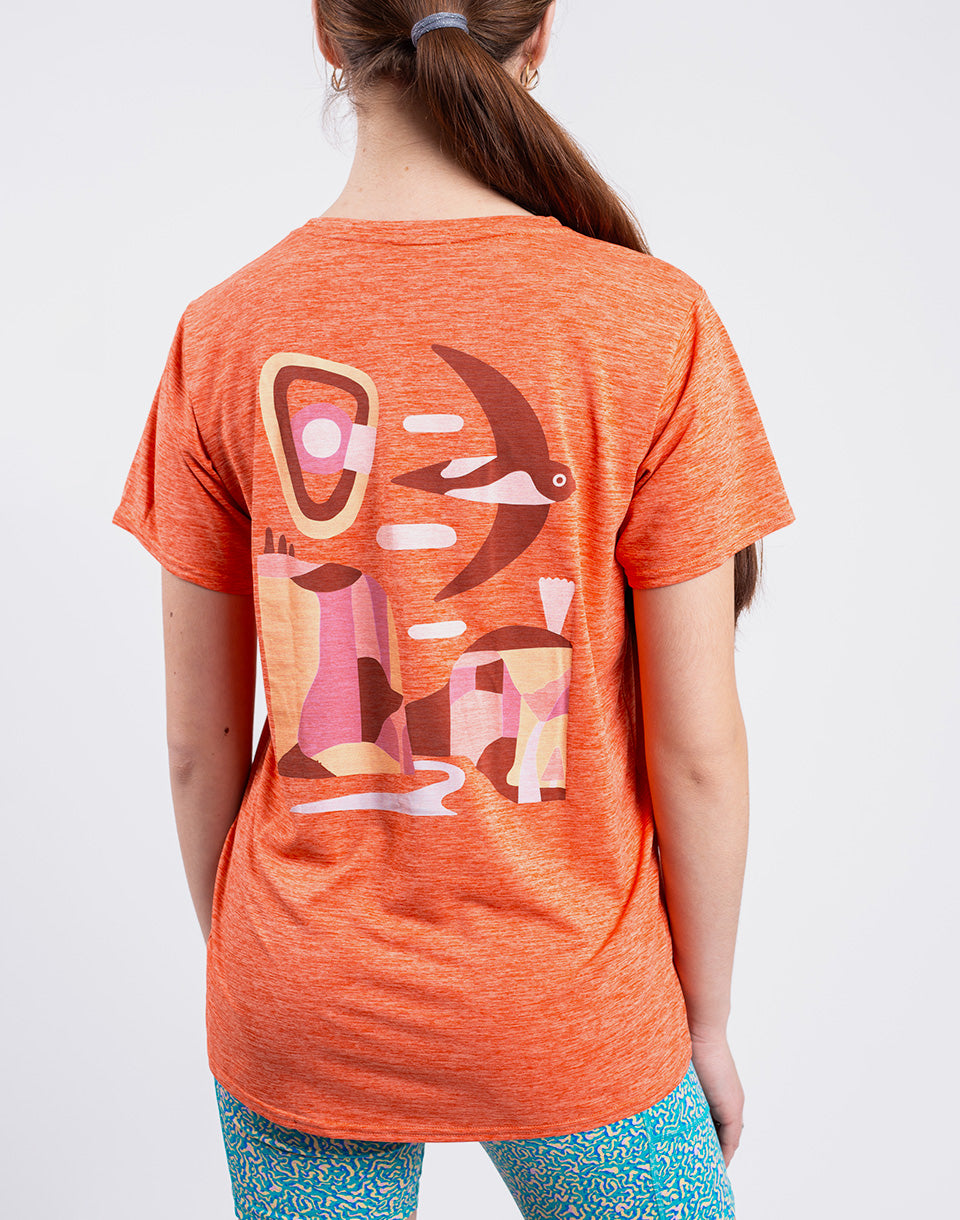 W's Cap Cool Daily Graphic Shirt - Lands