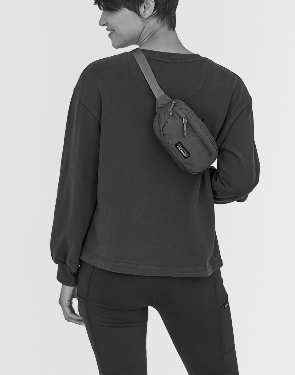 Pack de hanche à trous noir ultra-léger