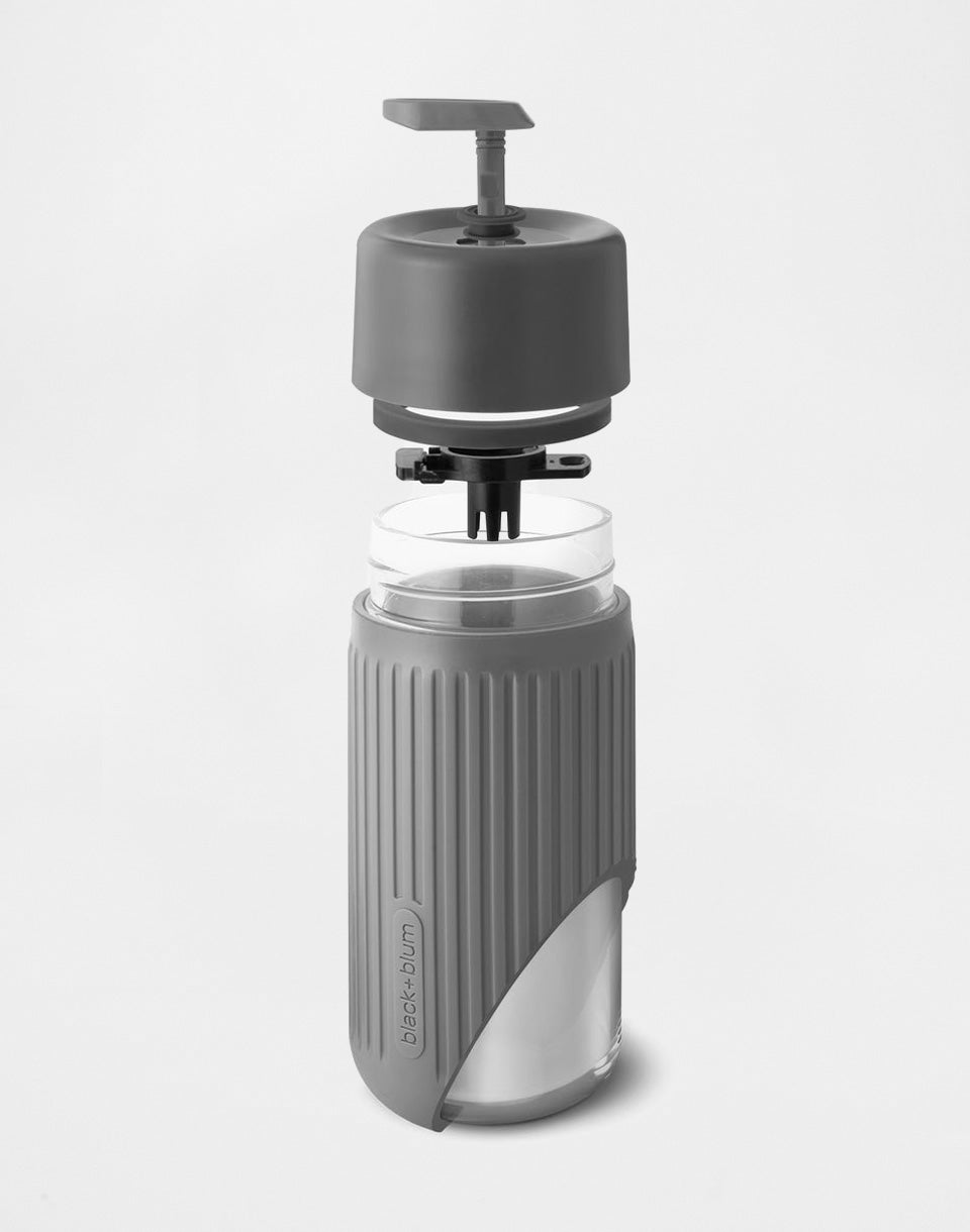 Tasse de voyage en verre