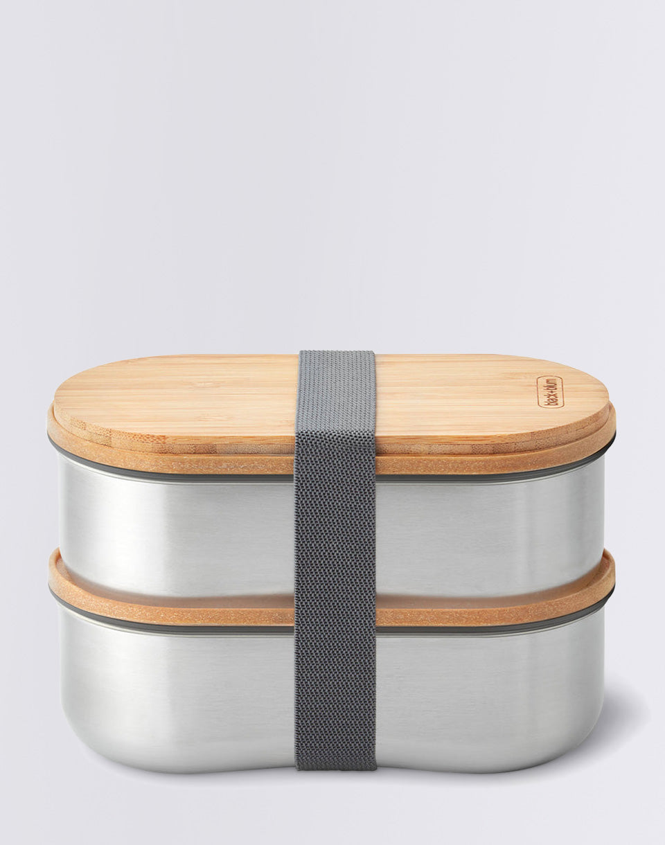 Boîte à bento en acier