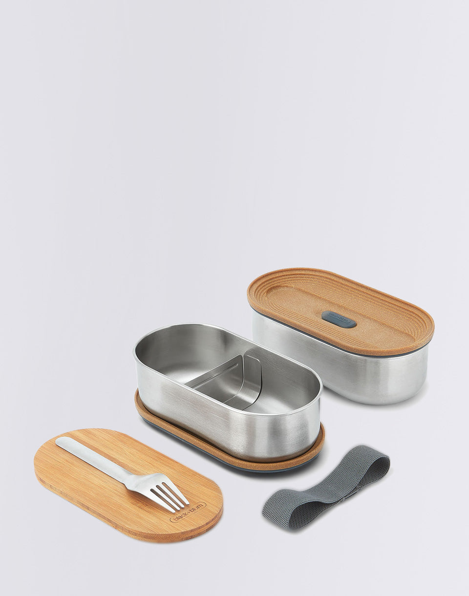 Boîte à bento en acier