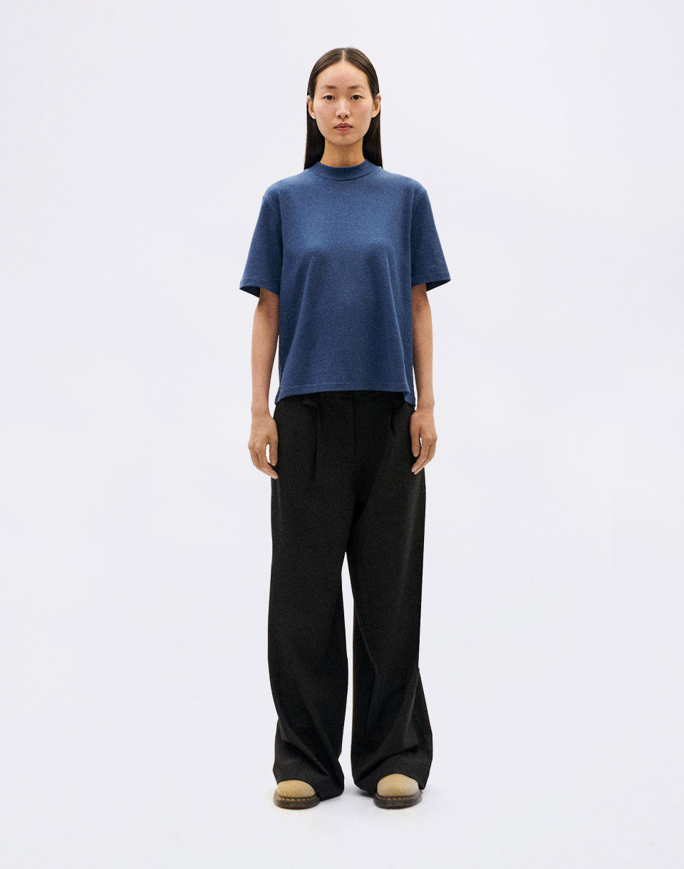 T-shirt de chanvre de chanvre sombre