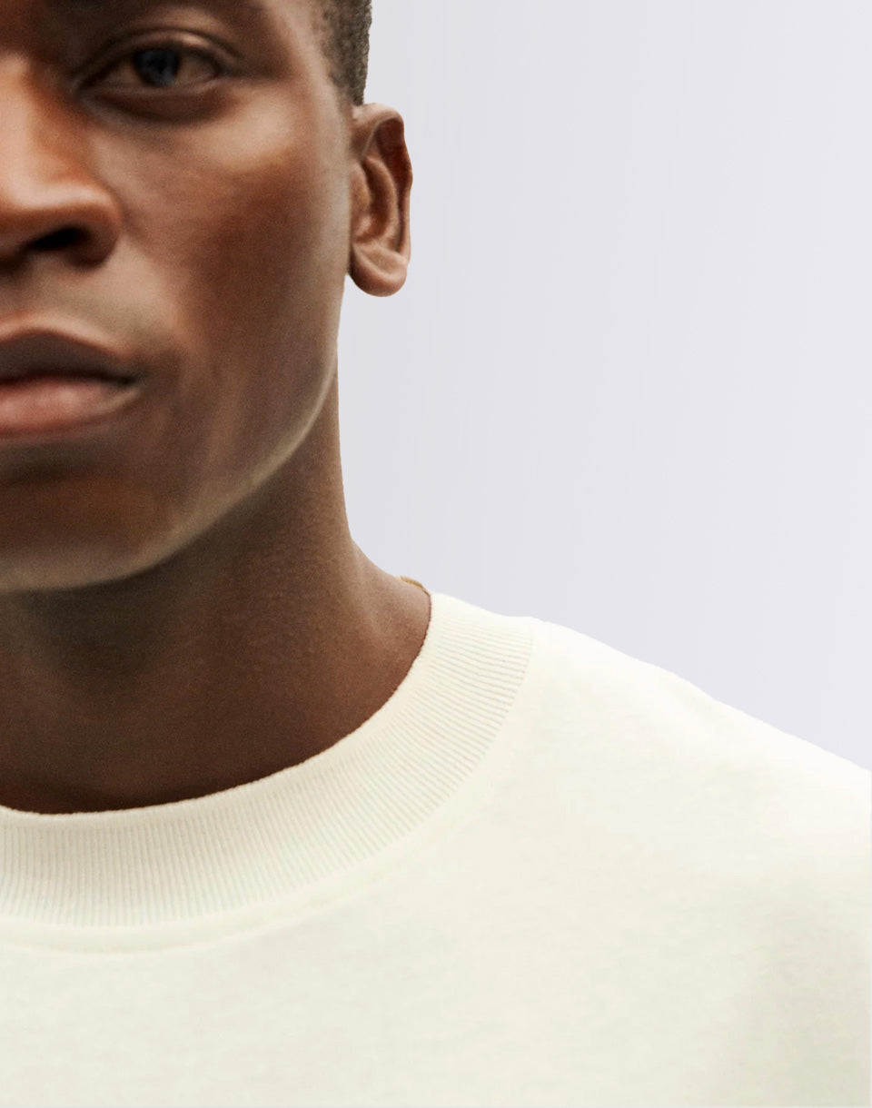 T-shirt de chanvre blanc-neige Roy
