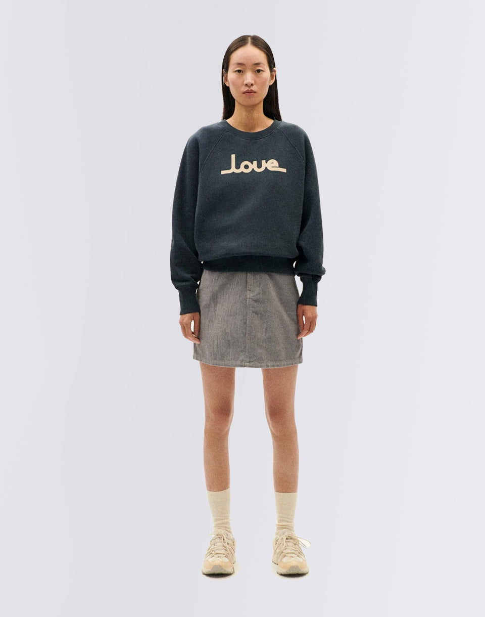 Sweat-shirt Grafite Love Bonnie