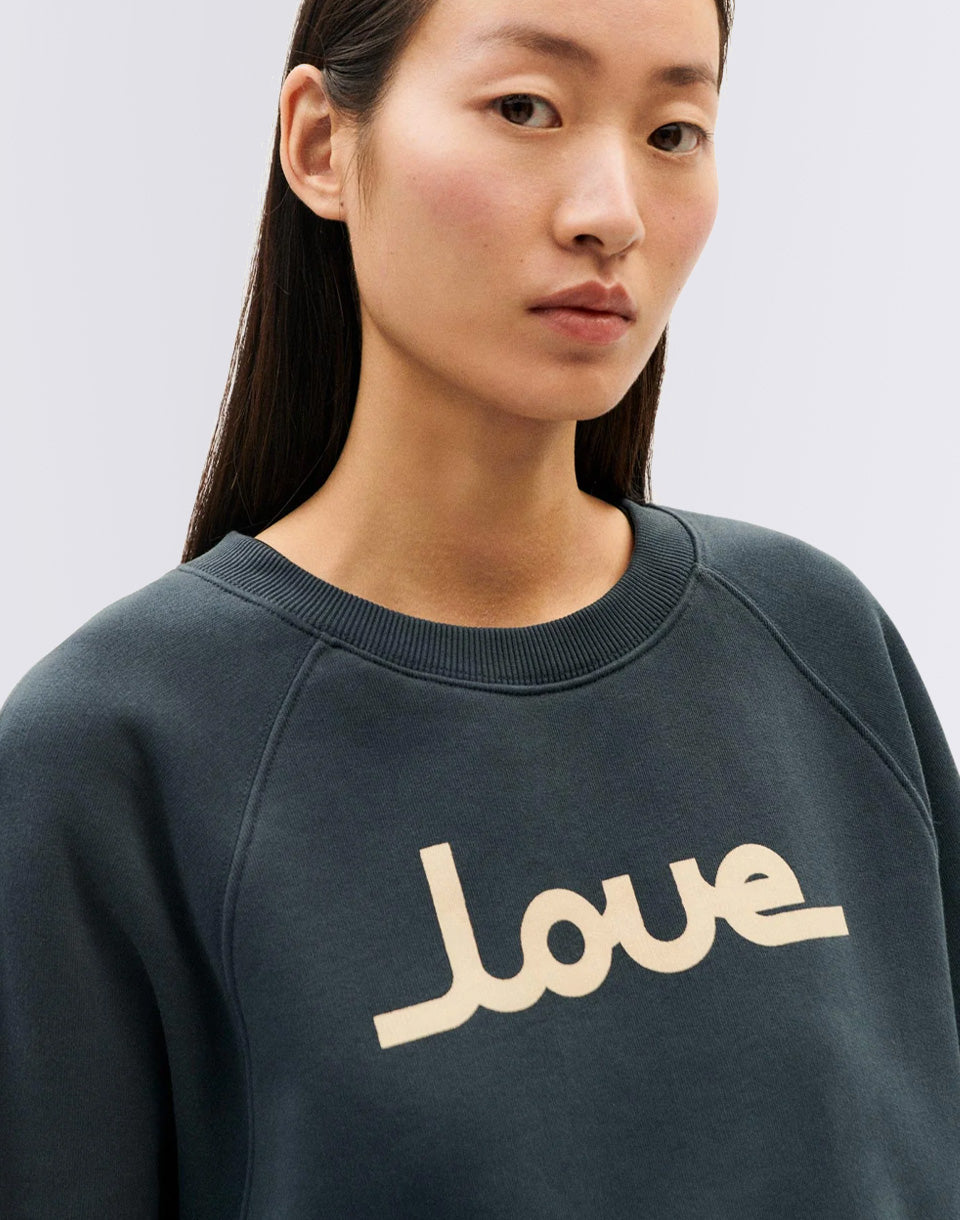 Sweat-shirt Grafite Love Bonnie