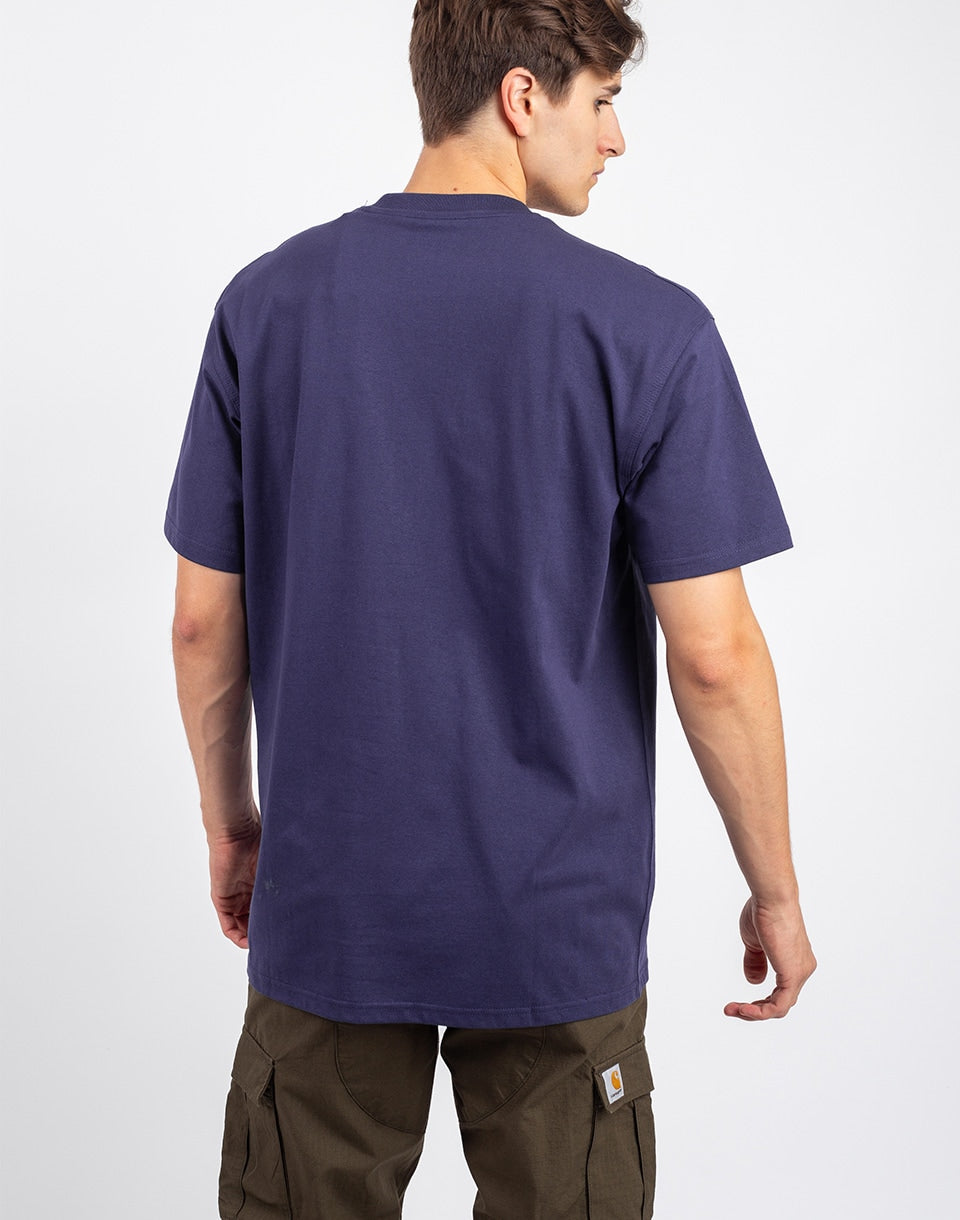 T-shirt de script américain S / S