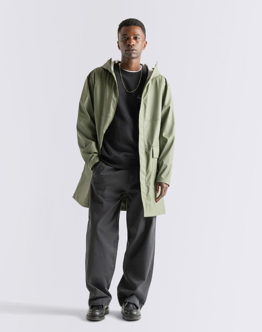 Longue veste de pluie classique masculine