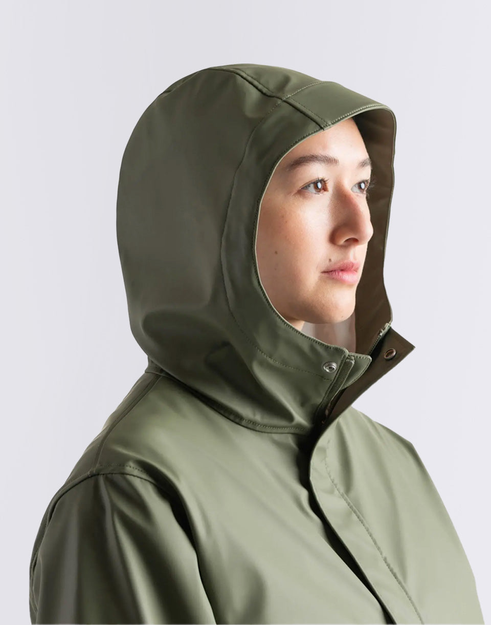 Longue veste de pluie classique Femmes
