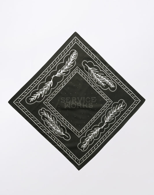 Bandana de branche d'olive