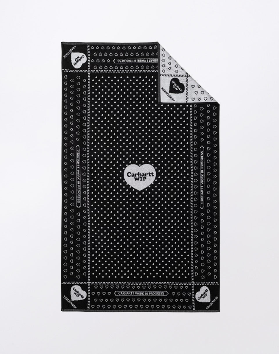 Serviette de bandana coeur