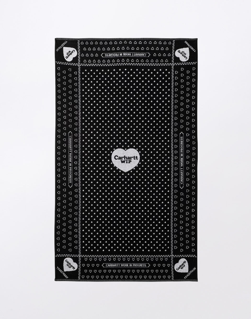 Serviette de bandana coeur