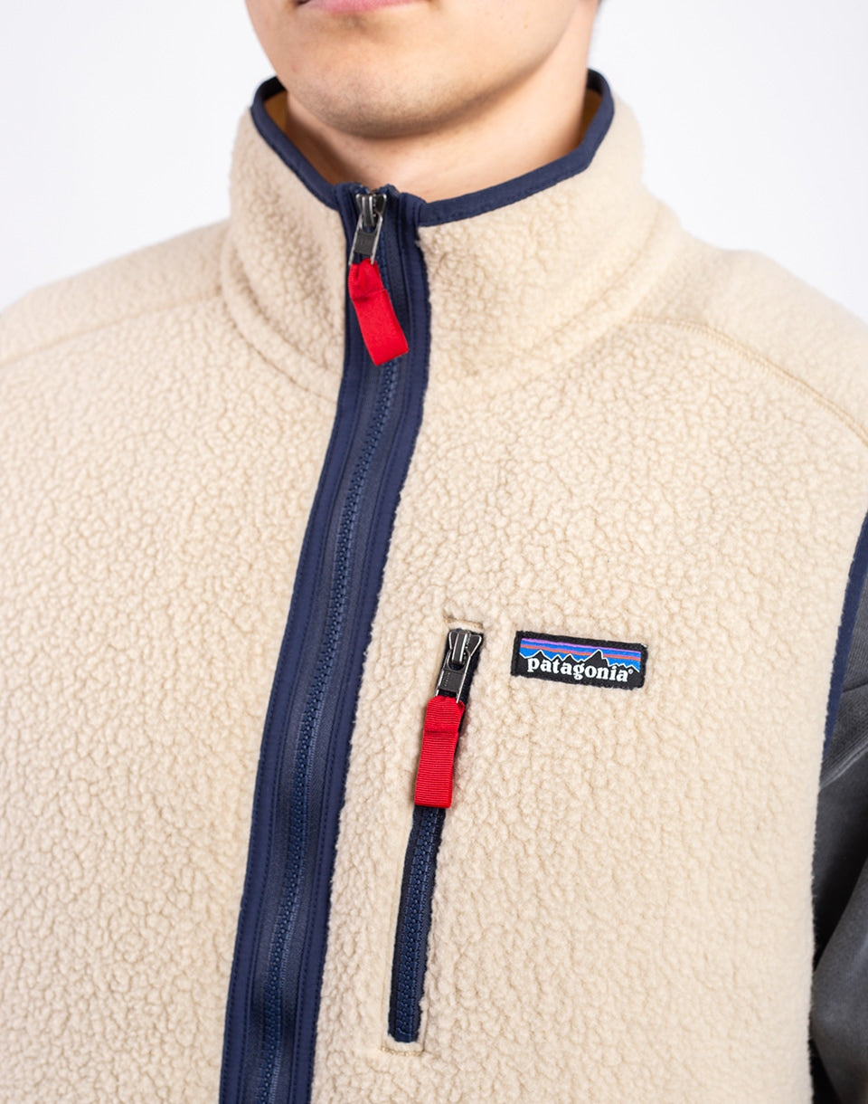 Gilet à pile rétro de M