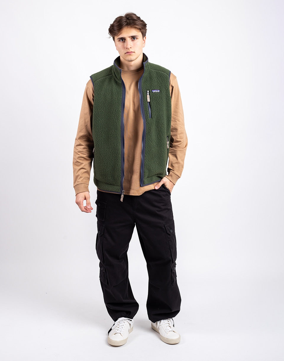 Gilet à pile rétro de M