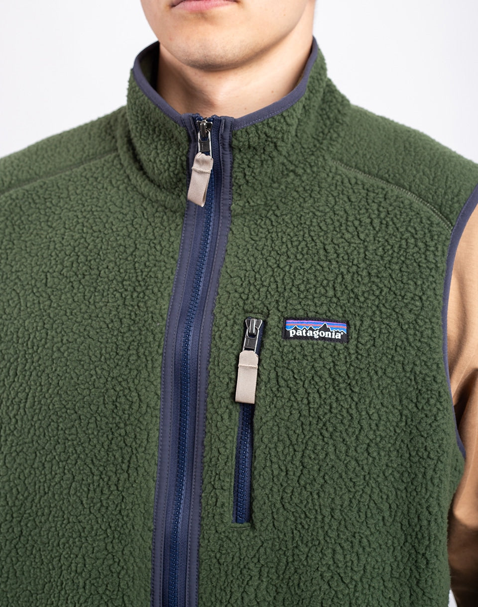 Gilet à pile rétro de M