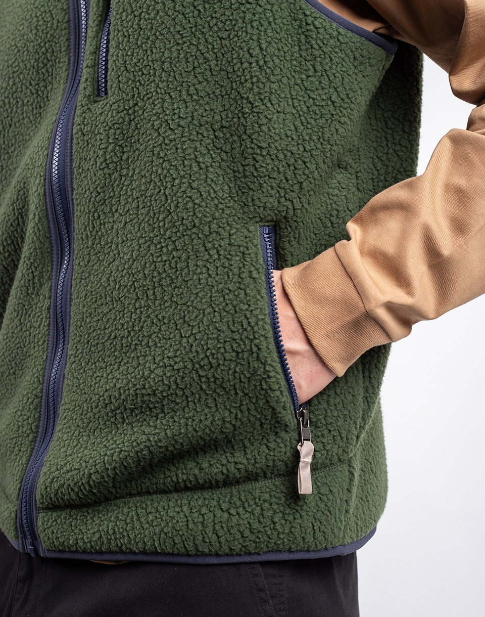 Gilet à pile rétro de M