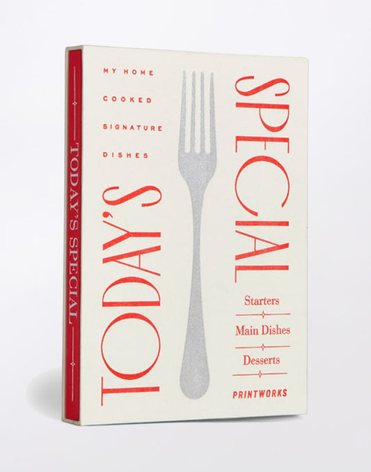 Livre de recettes, spécial d'aujourd'hui