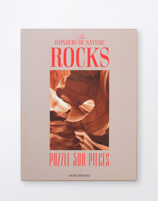 Printworks Puzzle Wonders of Nature, Rocks