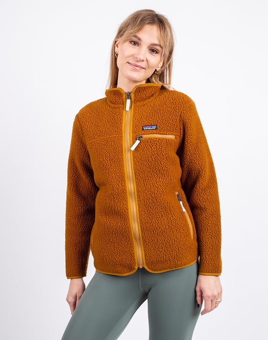 Veste rétro à poils longs (femmes)