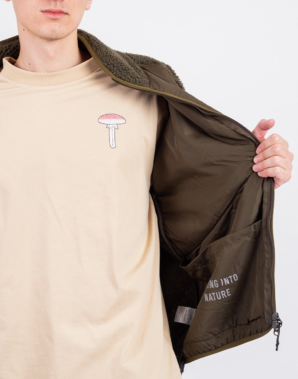 Veste en toison keld sherpa