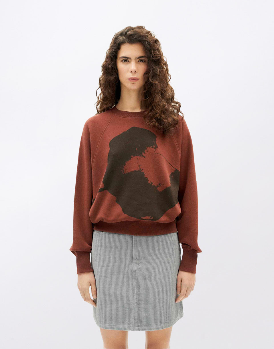 Sweat-shirt Bonnie de Grafito Flower