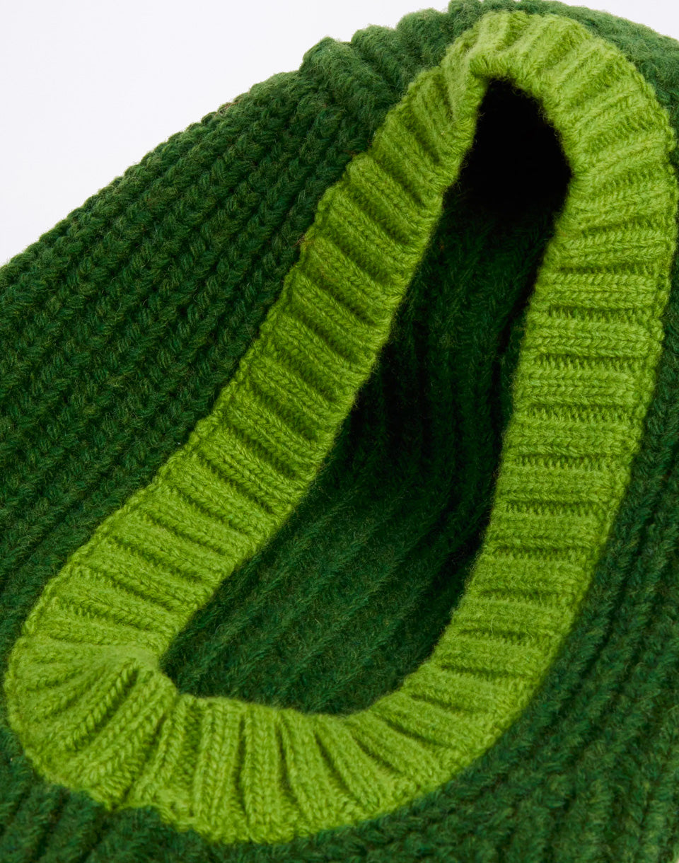 Jude Balaclava vert foncé