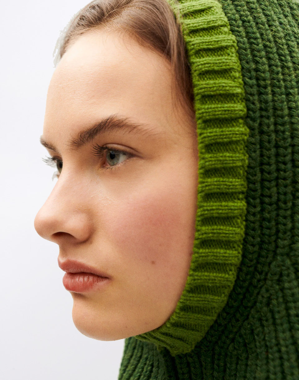 Jude Balaclava vert foncé