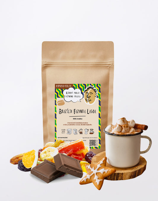 Brazílie Fazenda Lagoa 125G (Espreso / Filtr)