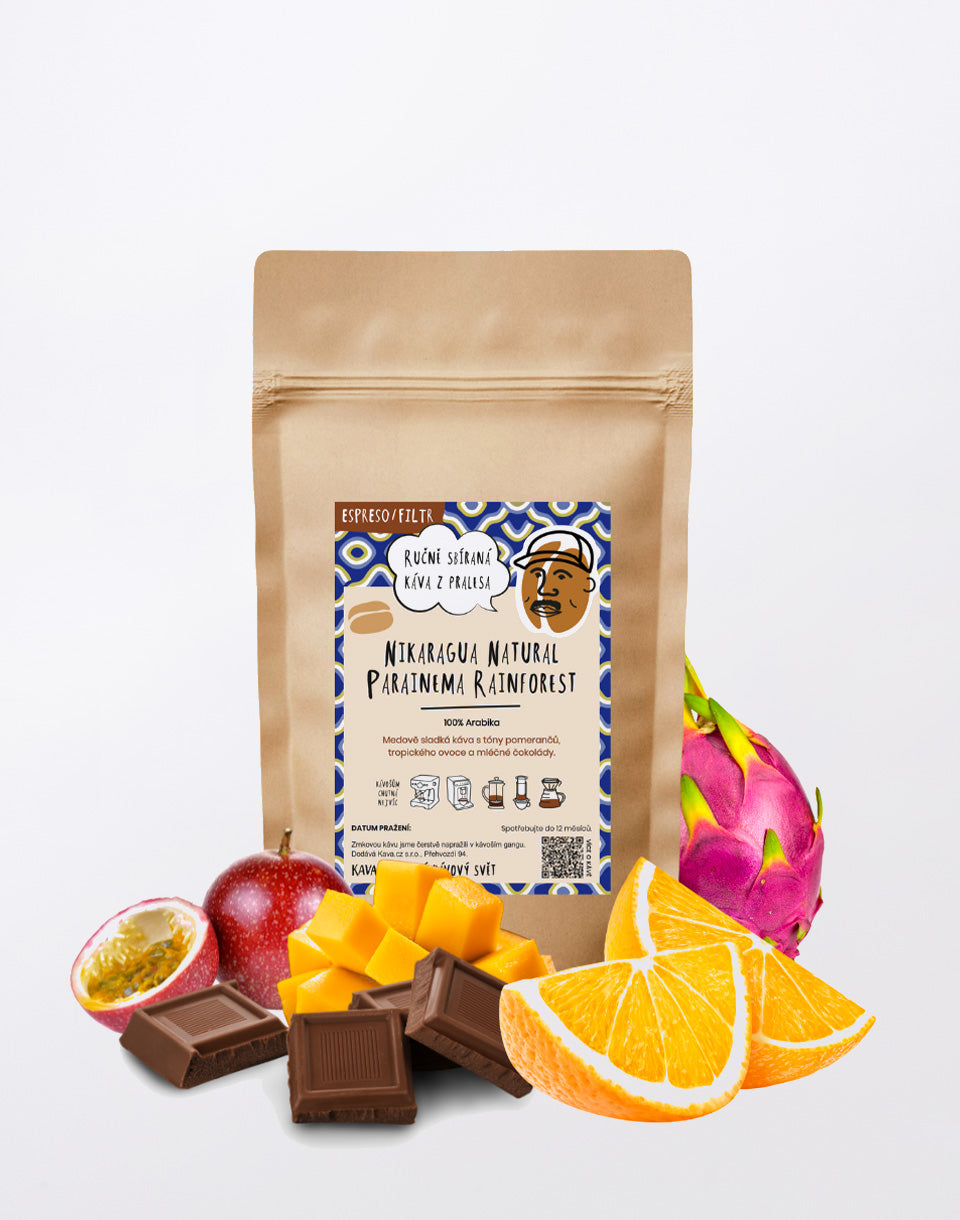 Nikaragua Natural Parainema Rainforest 125g (Filtr)