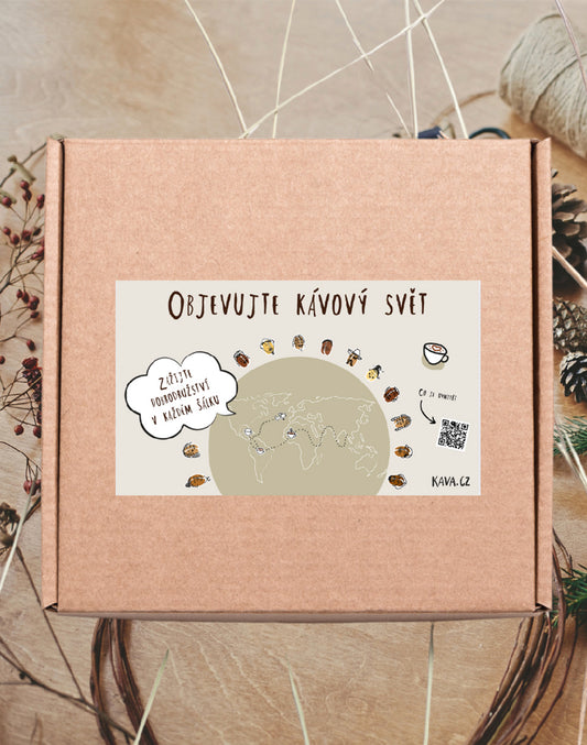 Kávošský dárkový Balíček - objevujte kávový svět