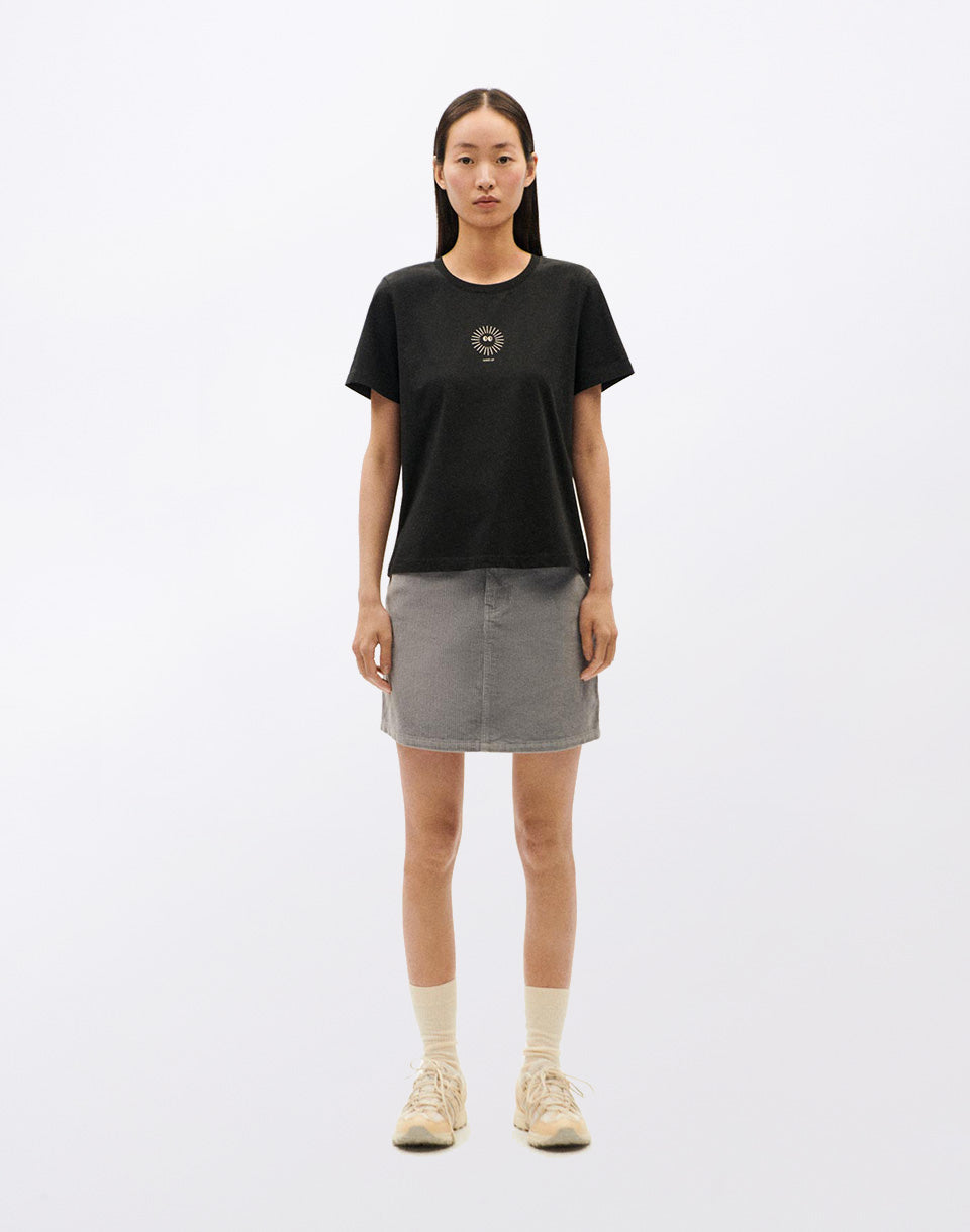 T-shirt soleil noir ida