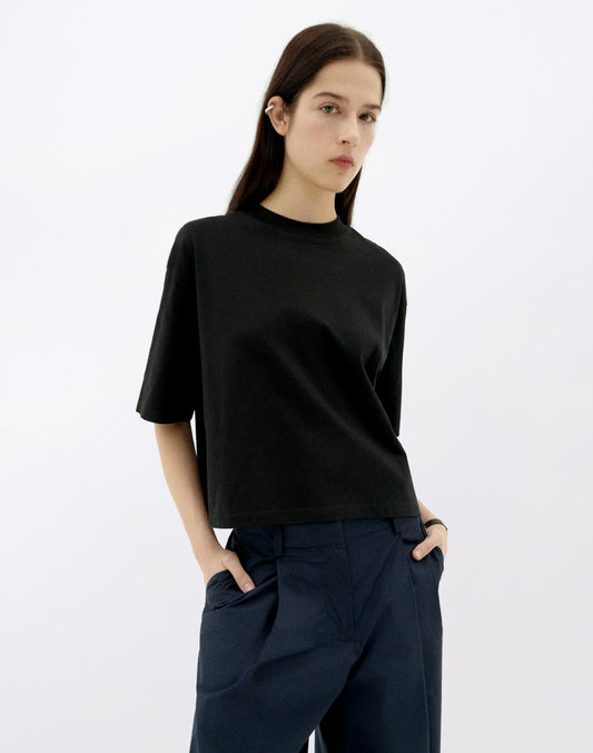 Lena Black T-Shirt