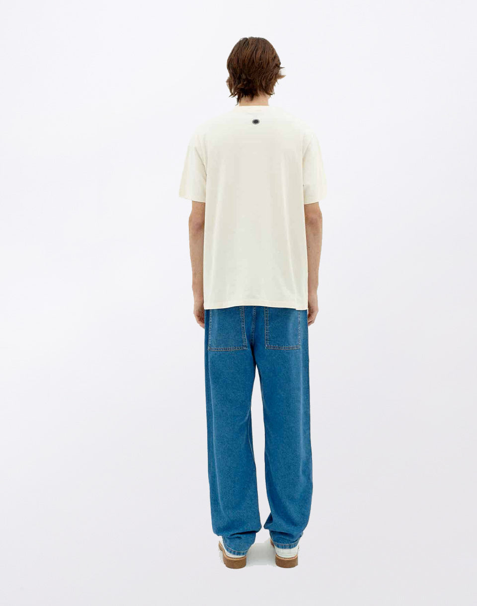 T-shirt blanc classique Zach Sun