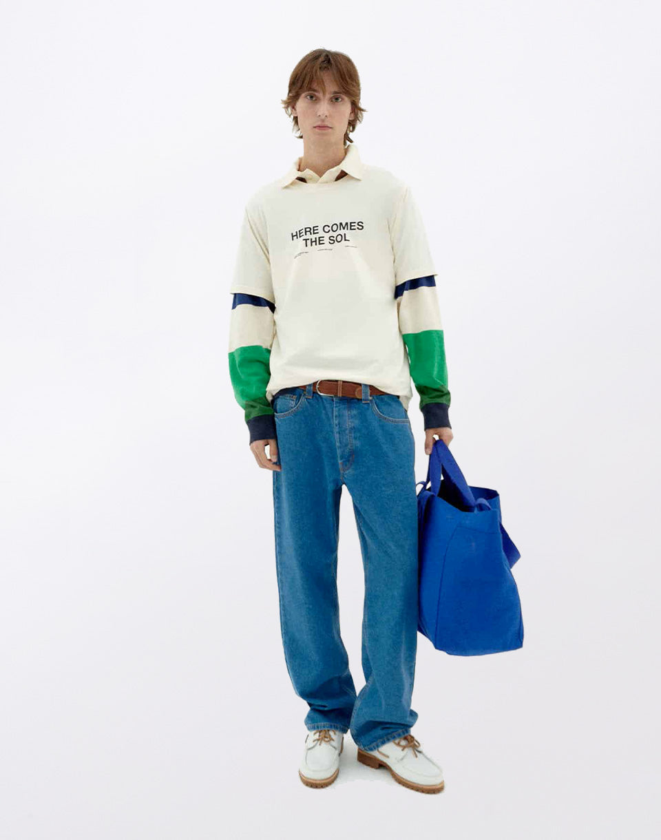 T-shirt blanc classique Zach Sun