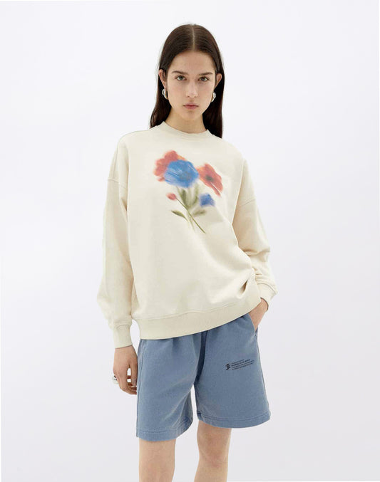 Blurry Flower Jimena Sweatshirt