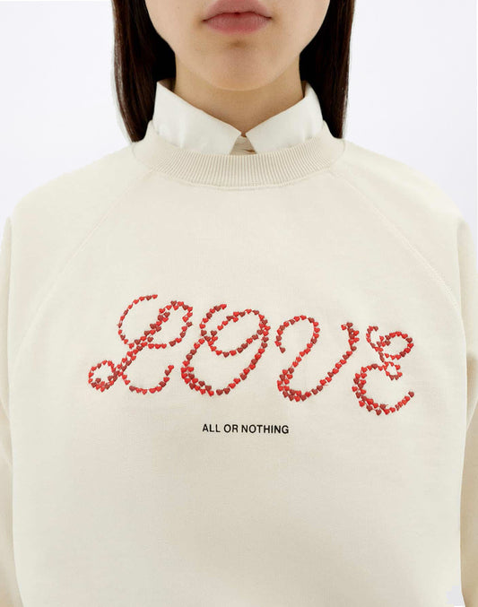 Love Heart Bonnie Sweatshirt