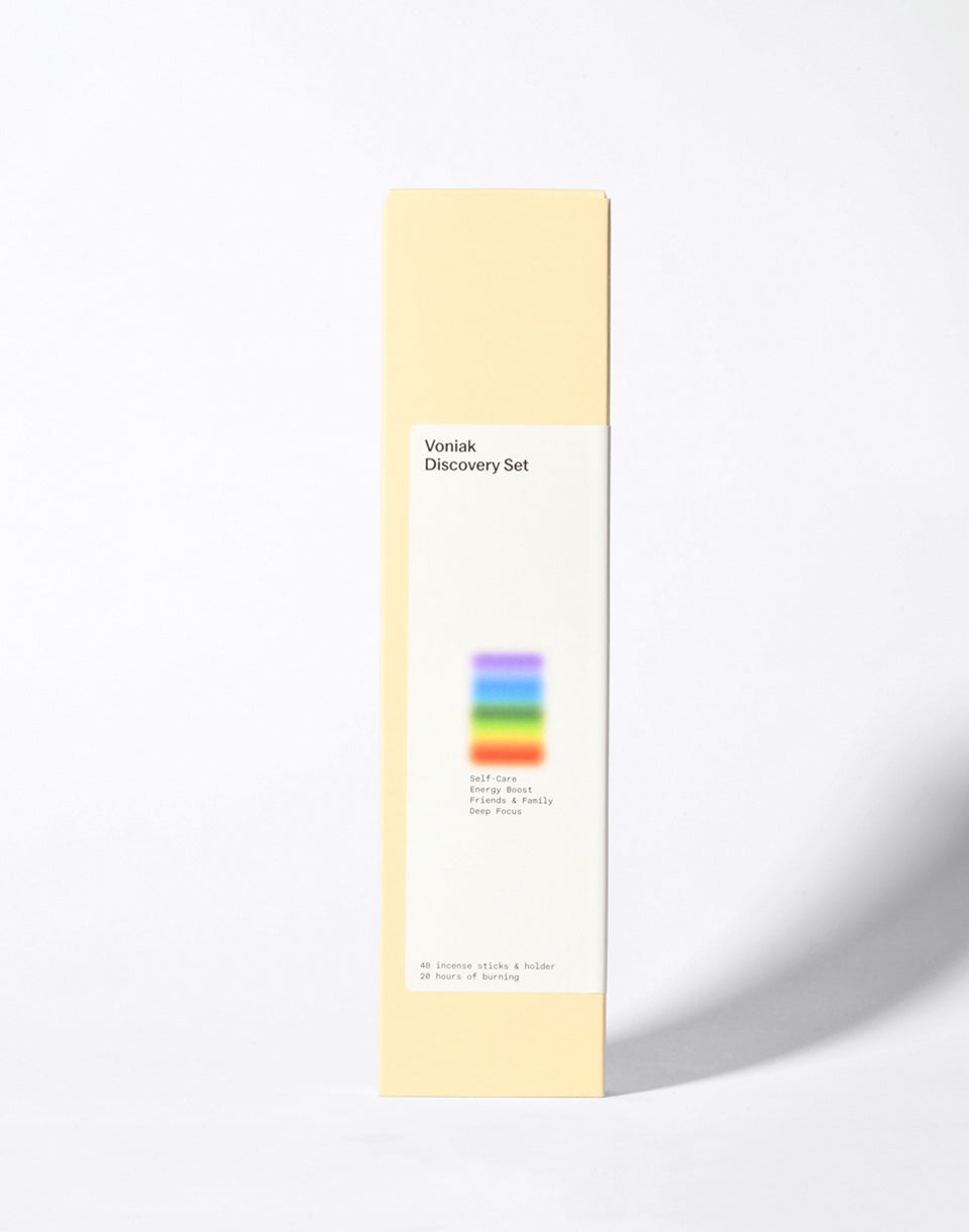 Coffret Découverte Bâtonnets d'encens 48 pièces