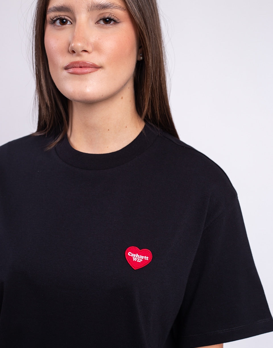 W' S/S Heart Patch T-Shirt
