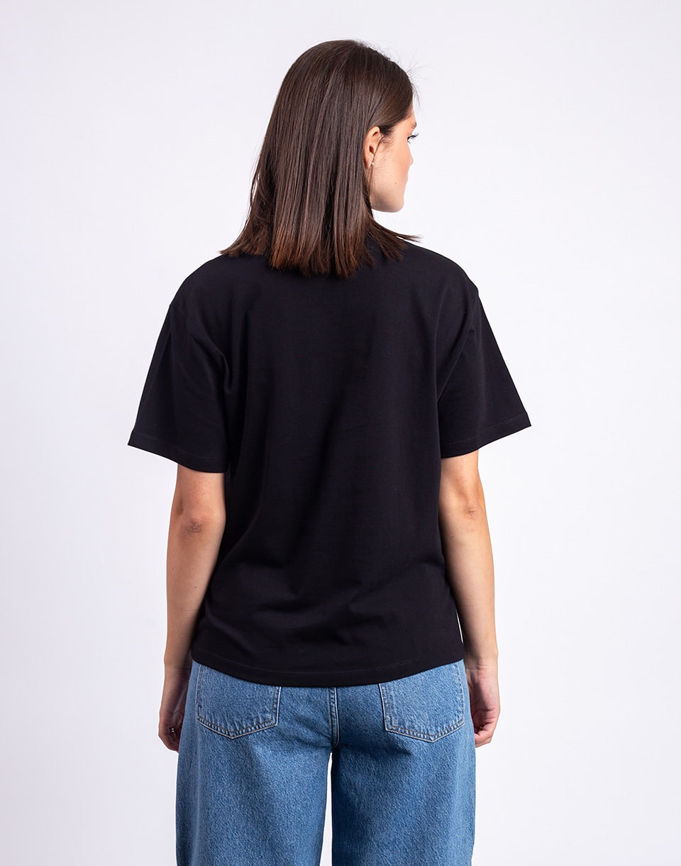 W' S/S Heart Patch T-Shirt