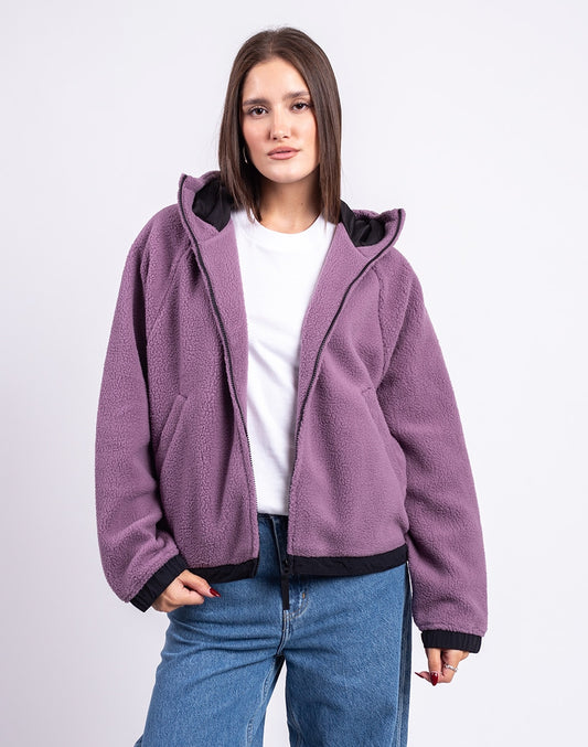 W' Hooded Helix Fleece Jacket