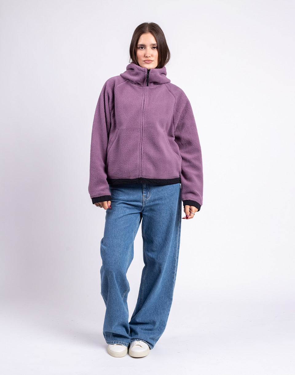 W' Hooded Helix Fleece Jacket
