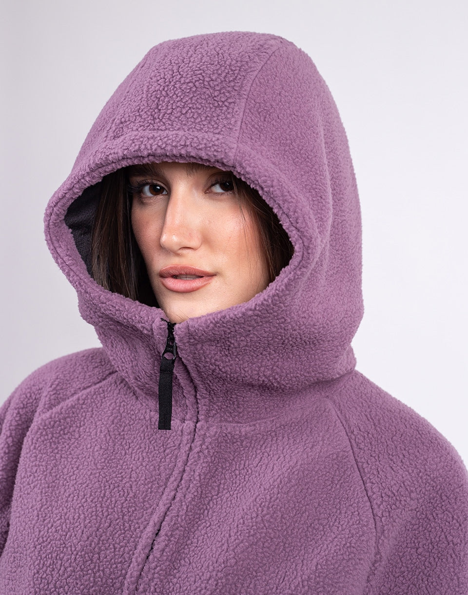 W' Hooded Helix Fleece Jacket