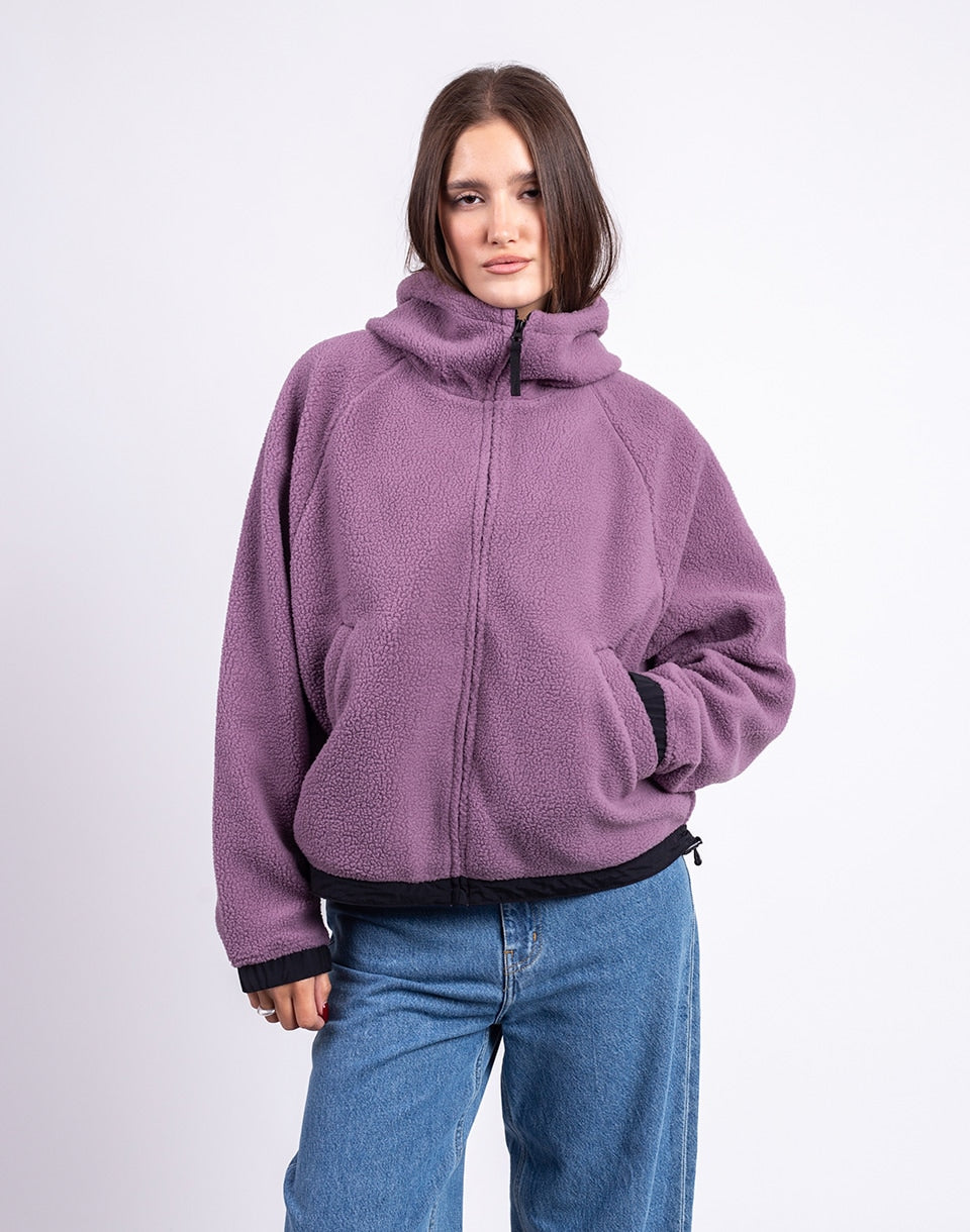 W' Hooded Helix Fleece Jacket