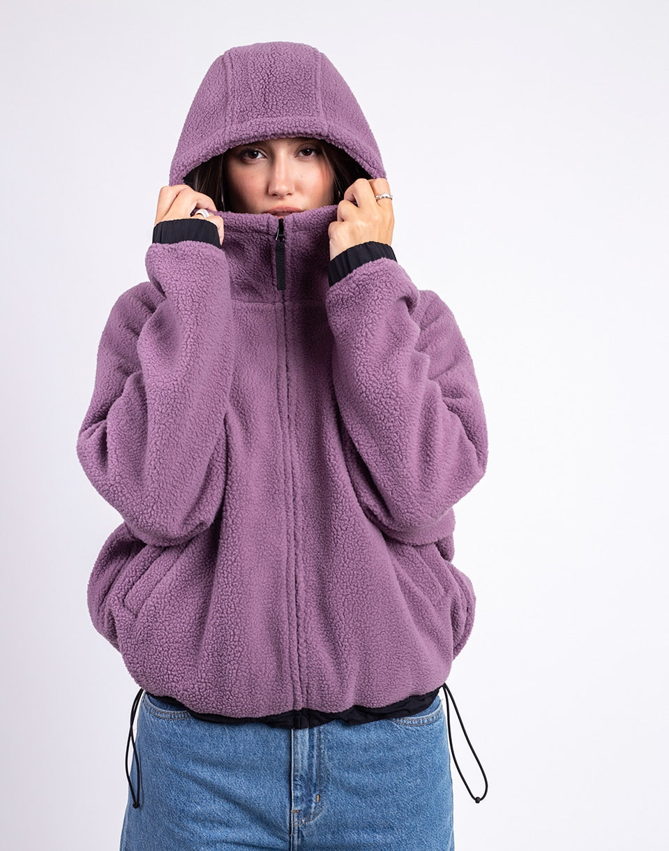W' Hooded Helix Fleece Jacket