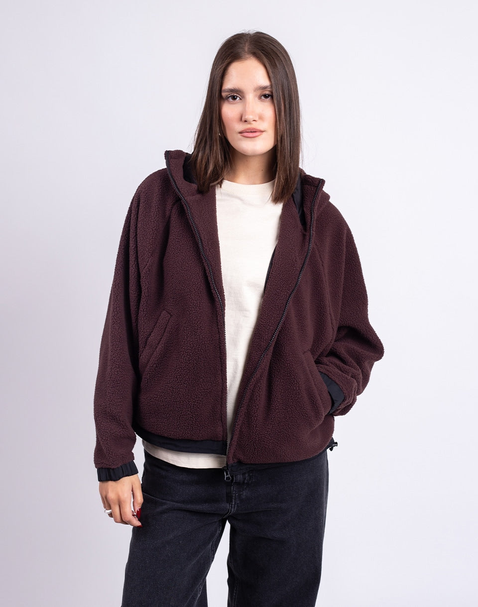 W' Hooded Helix Fleece Jacket