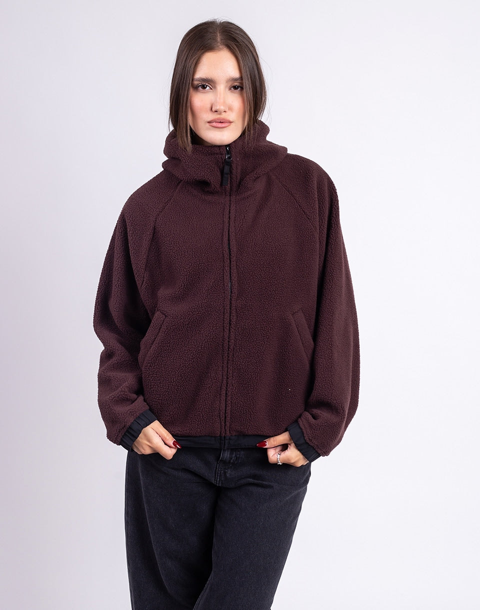 W' Hooded Helix Fleece Jacket