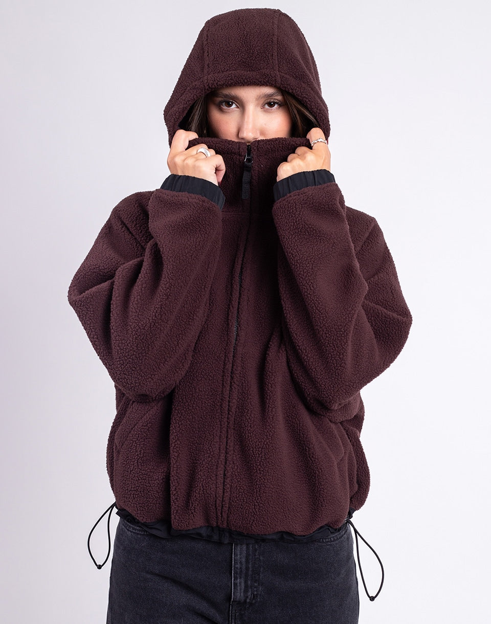 W' Hooded Helix Fleece Jacket