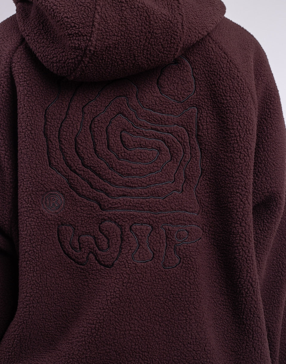 W' Hooded Helix Fleece Jacket